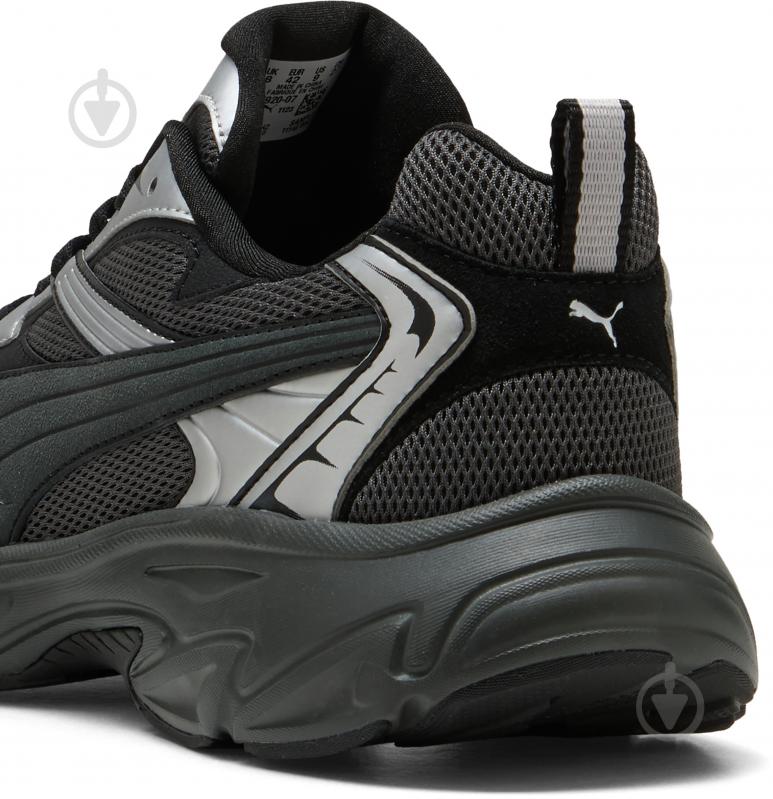 Кросівки чоловічі демісезонні Puma MORPHIC RETRO 39592007 р.40,5 чорні - фото 5