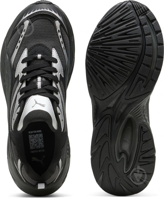 Кросівки чоловічі демісезонні Puma MORPHIC RETRO 39592007 р.40,5 чорні - фото 6