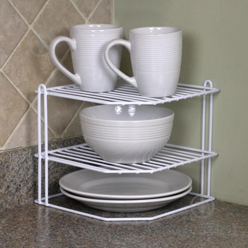 Полка настольная угловая 198x238x232 мм wk110696-1 - фото 2