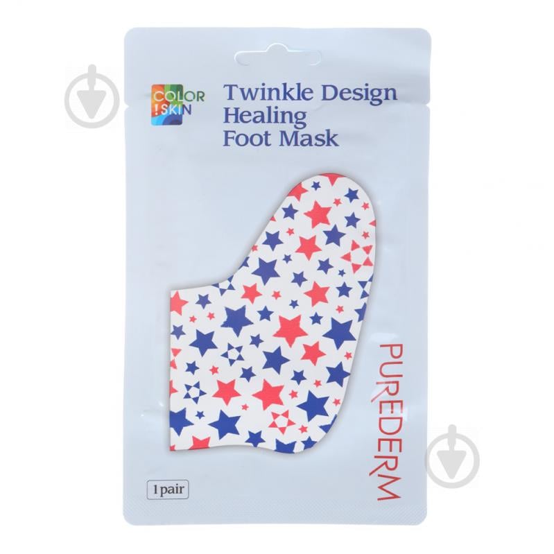 Маска для ног Purederm Twinkle Design Healing Foot Mask 16 г - фото 1