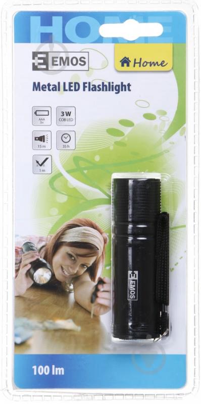 Фонарь P3894-1 черный - фото 1