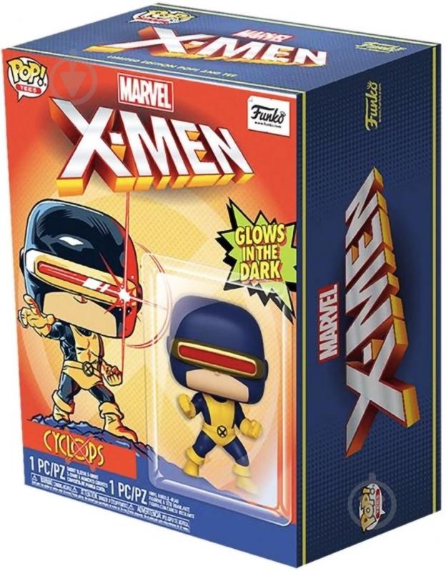 Набор подарочный Funko Фигурка+Футболка Marvel 80th First Appearance Cyclops (L) 47364 (FUN255116) - фото 4