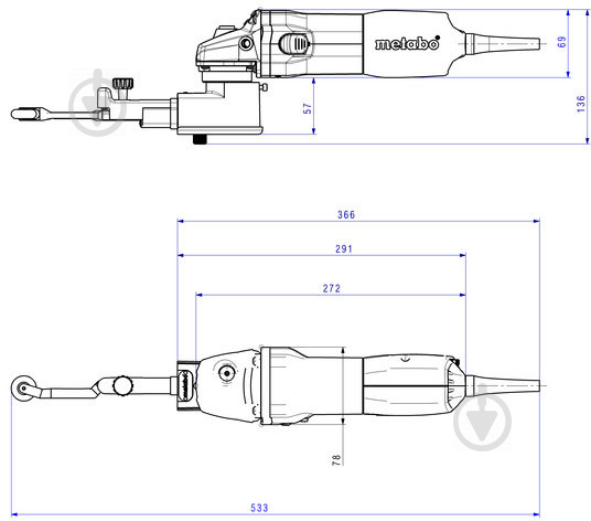 Напилок Metabo BFE 9-20 SET 602244500 - фото 2