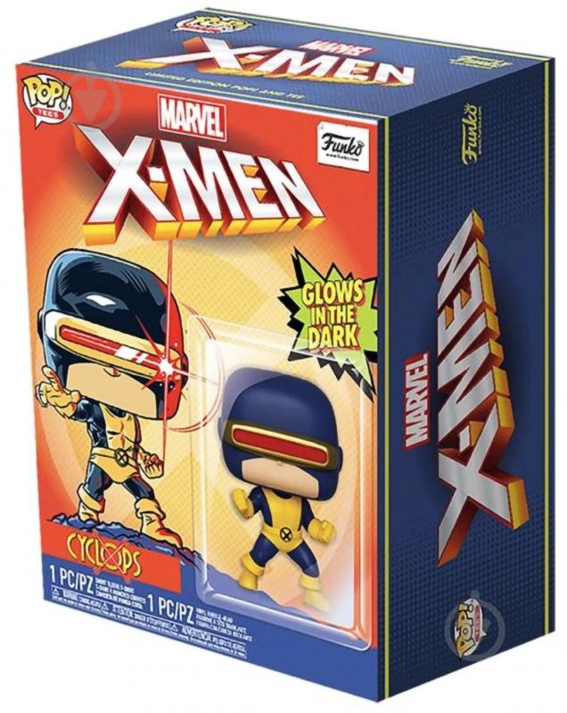 Набір подарунковий Funko POP Фігурка+Футболка Marvel 80th: First Appearance: Cyclops (M) 47363 (FUN255115) - фото 4