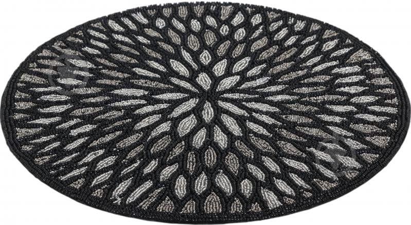 Коврик для сервировки Inari Black Ornament 35 см - фото 2