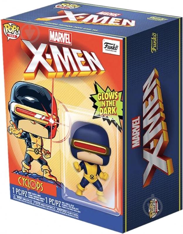 Набір подарунковий Funko Фігурка+Футболка POP and Tee: Marvel 80th: First Appearance: Cyclops XL 47365 (FUN255117) - фото 4