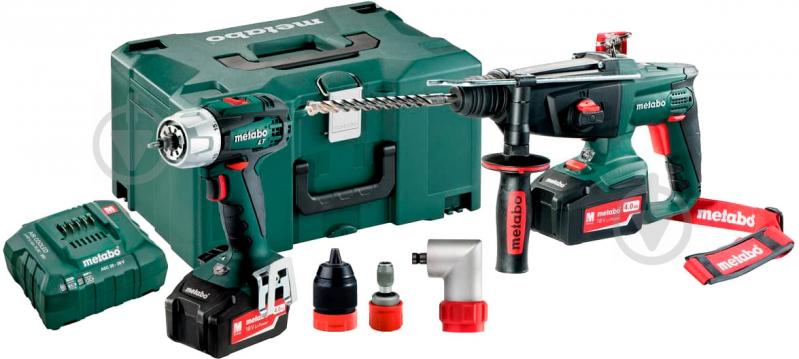 Набор аккумуляторного инструмента Metabo Сombo Set 2.3.3 18 v 685084000 - фото 1