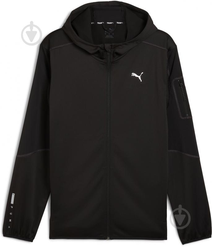 Джемпер Puma PUMA FLEX PANELLED JACKET 52570901 р.S черный - фото 1