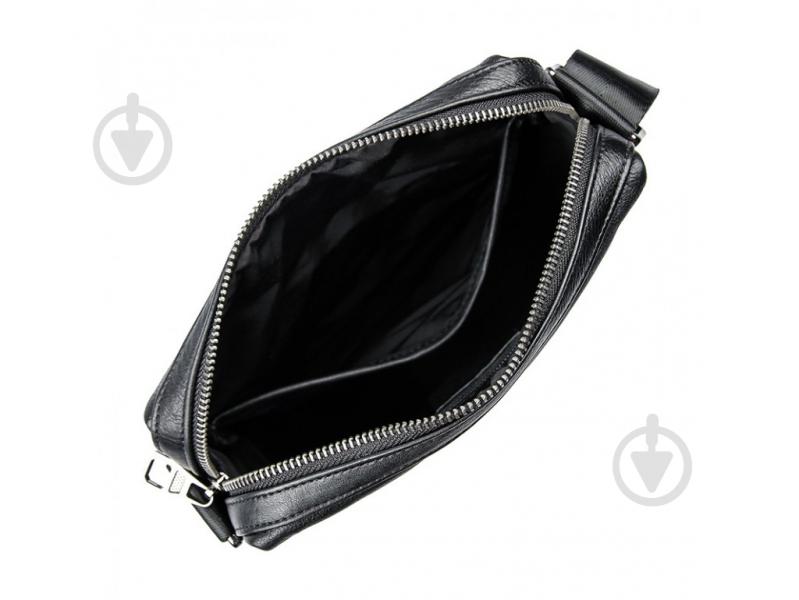 Сумка-мессенджер мужская Tiding Bag 9830A черный - фото 4