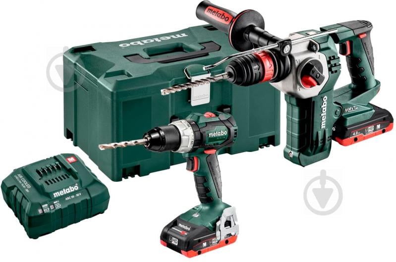 Набор аккумуляторного инструмента Metabo Сombo Set 2.3.6 18 v 685139000 - фото 1