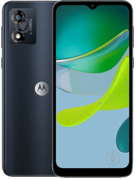 Смартфон Motorola E13 8/128GB cosmic black (PAXT0079RS) - фото 1