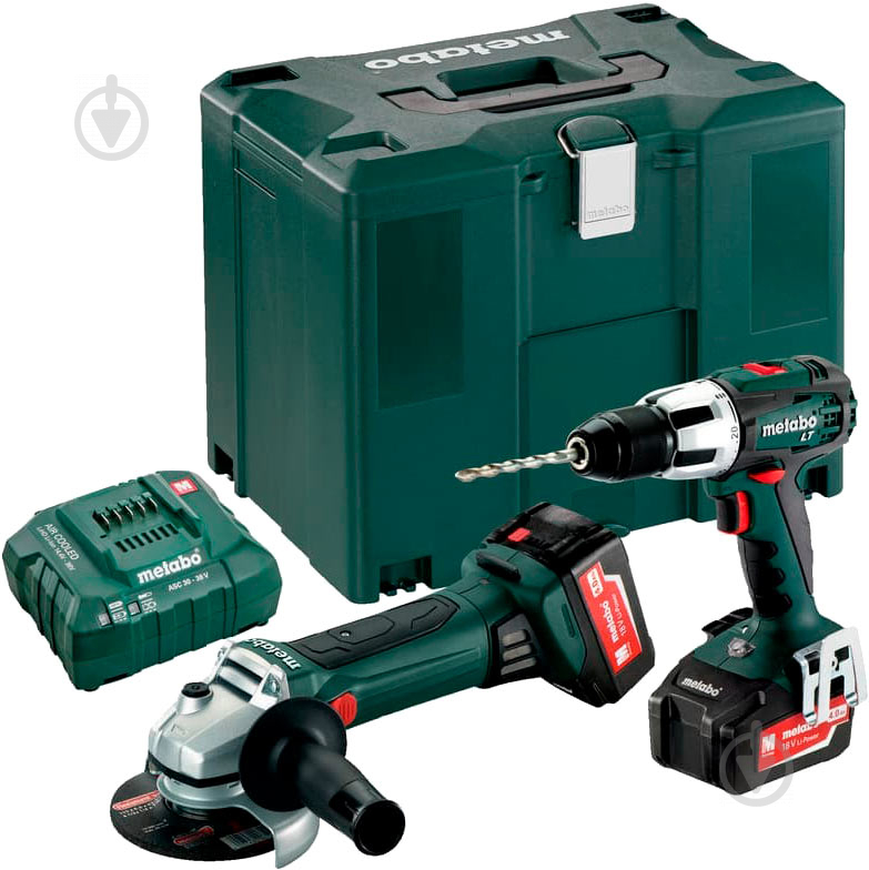 Набір акумуляторного інструменту Metabo Сombo Set 2.4.2 18 v 685039000 - фото 1