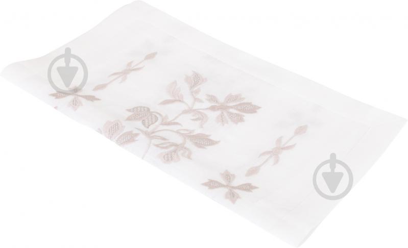 Дорожка (раннер) Грация 90x90 см белый Гармонiя - фото 1