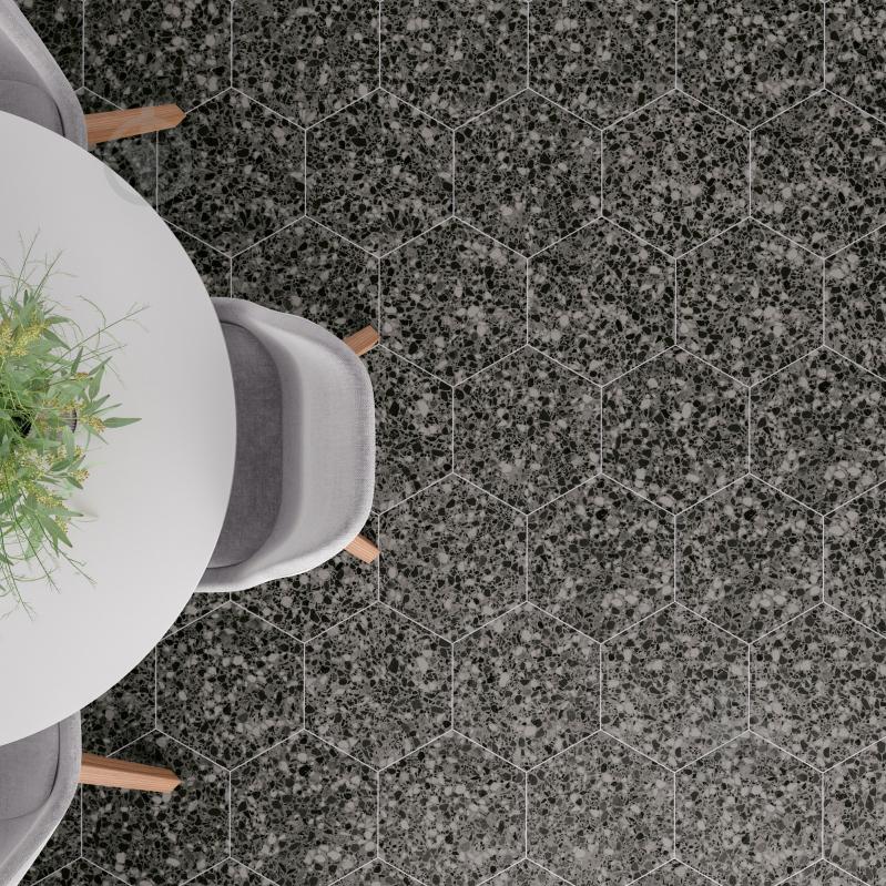 Плитка WOW TILES S.L. Terrazzo Graphite 32x36,8 см - фото 3