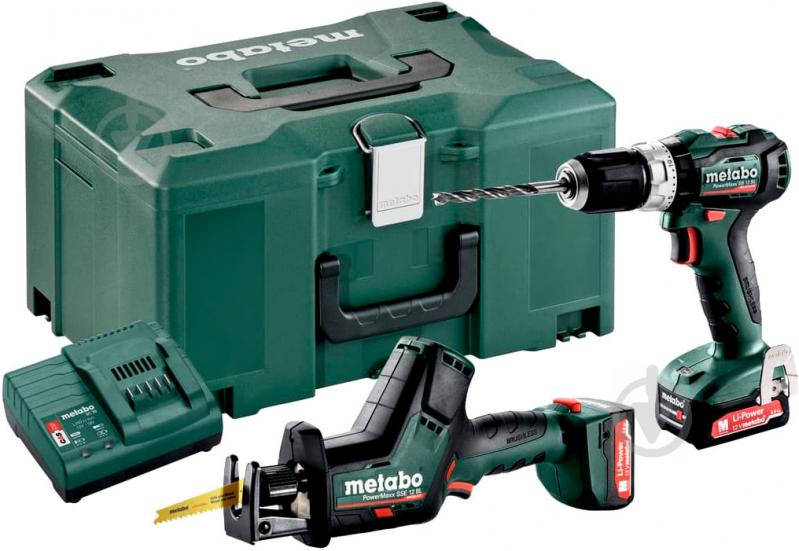 Набір акумуляторного інструменту Metabo Сombo Set 2.7.7 12 v BL 685176000 - фото 1