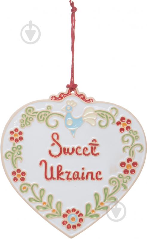 Фигурка Sweet Ukraine сердце 14x15 см разноцветный - фото 1 Фигурка Sweet Ukraine сердце 14x15 см разноцветный - фото 1