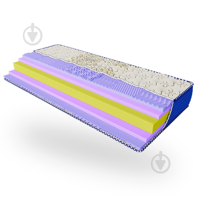 Матрас беспружинный Boho ЕММ 140x200 см - фото 1