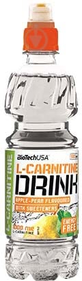 L-карнитин BioTechUSA L-Carnitine Drink яблоко-груша 500 мл - фото 1