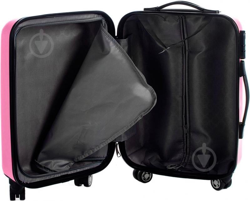 Чемодан Bernard 84 л розовый Comfort Alum 28 946845 - фото 7