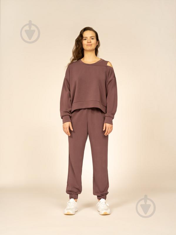 Штани 4F TROUSERS FNK 4FAW22TFTRF212-80S р. XS коричневий - фото 1