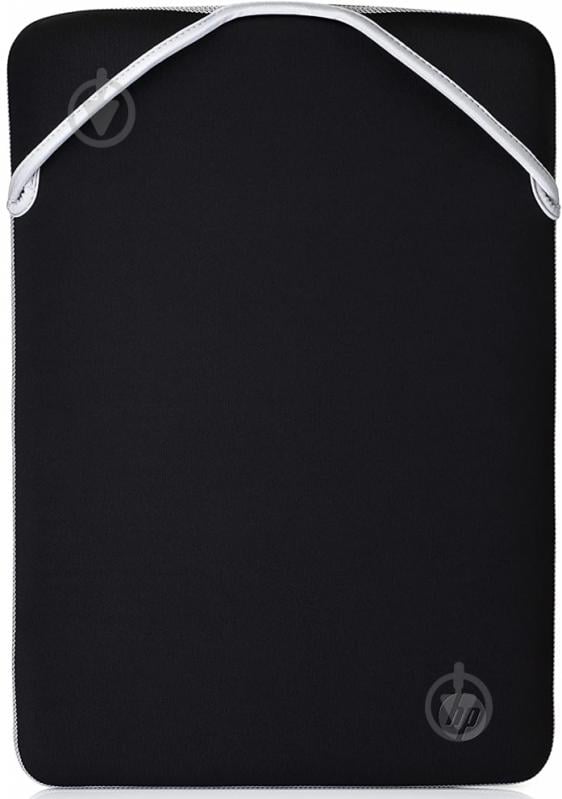 Чохол для ноутбука HP Protective Reversible 15.6" black/silver (2F2K5AA) Sleeve - фото 2