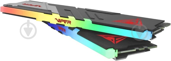 Оперативна пам'ять Patriot DDR5 SDRAM 32 GB (2x16GB) 6200 MHz (PVVR532G620C40K) Viper Venom RGB - фото 2