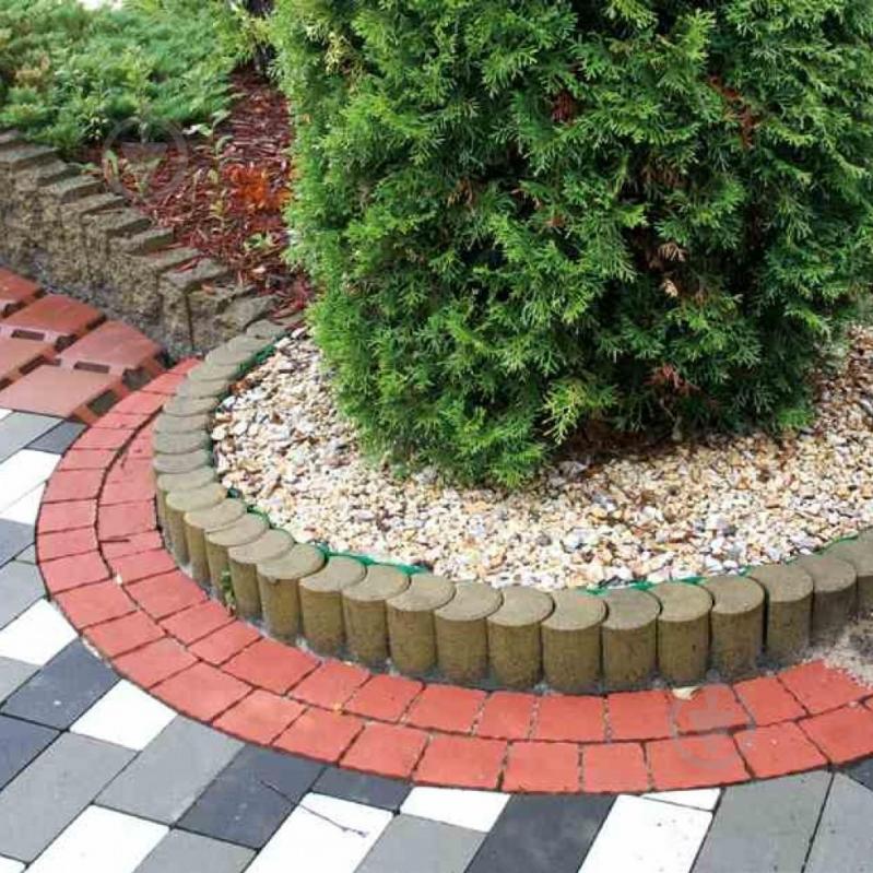 Бордюр Золотий Мандарин парковий круглий повний прокрас (завод) коричневий 500х250х80 мм (10408911) - фото 2 Бордюр Золотий Мандарин парковий круглий повний прокрас (завод) коричневий 500х250х80 мм (10408911) - фото 2