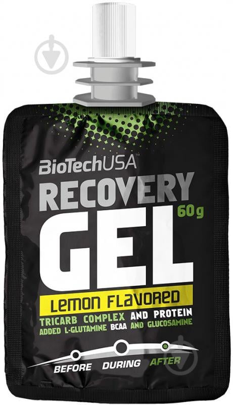 Напиток изотонический BioTechUSA Energy Gel Pro лимон 60 г - фото 1