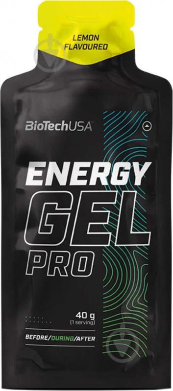 Напиток изотонический BioTechUSA Energy Gel Pro лимон 40 г - фото 1 Напиток изотонический BioTechUSA Energy Gel Pro лимон 40 г - фото 1