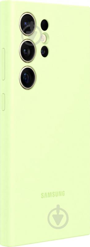 Чехол-накладка Samsung Silicone Case Light Green (EF-PS928TGEGWW) для S24 Ultra - фото 2