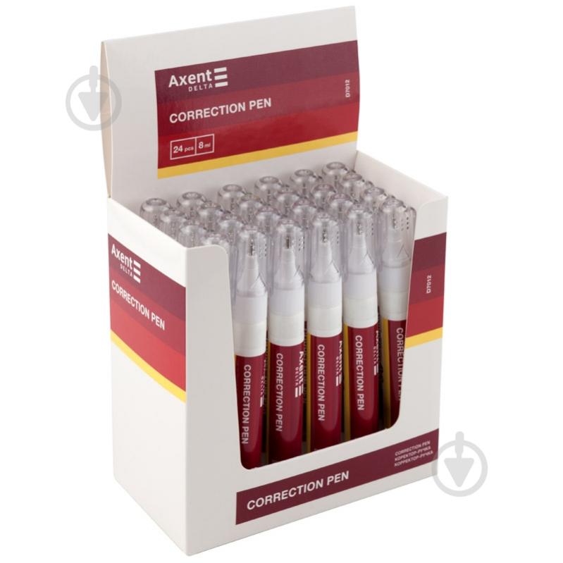 Корректор-ручка Axent 8 мл D7012 24 шт - фото 2