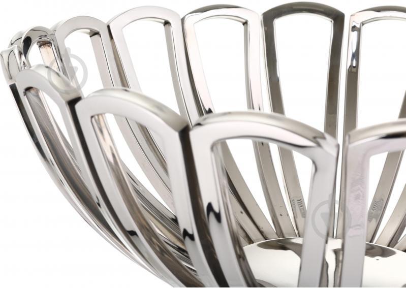 Фруктовница Inari Silver Daisy 41x16,5 см - фото 3