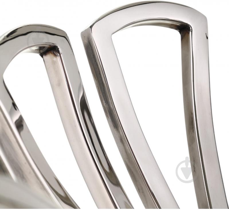 Фруктовница Inari Silver Daisy 26,5x11 см - фото 3 Фруктовница Inari Silver Daisy 26,5x11 см - фото 3