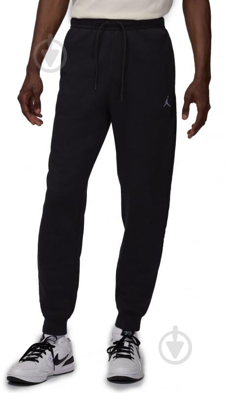 Брюки Jordan J BRKLN FLC PANT FV7277-010 р. 2XL черный - фото 1