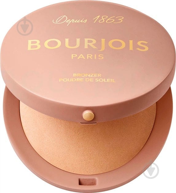 Бронзер BOURJOIS Maxi Round Pot 01 Light Medium 7 г - фото 1 Бронзер BOURJOIS Maxi Round Pot 01 Light Medium 7 г - фото 1