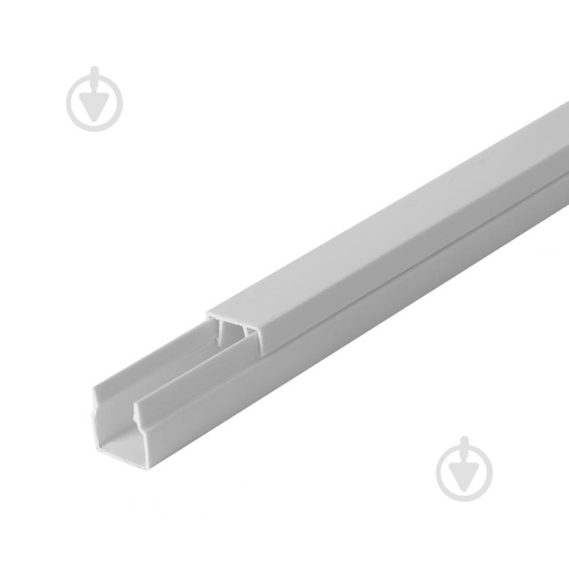 Короб пластиковый e.trunking.stand.12.12 12х12 мм 2м - фото 1