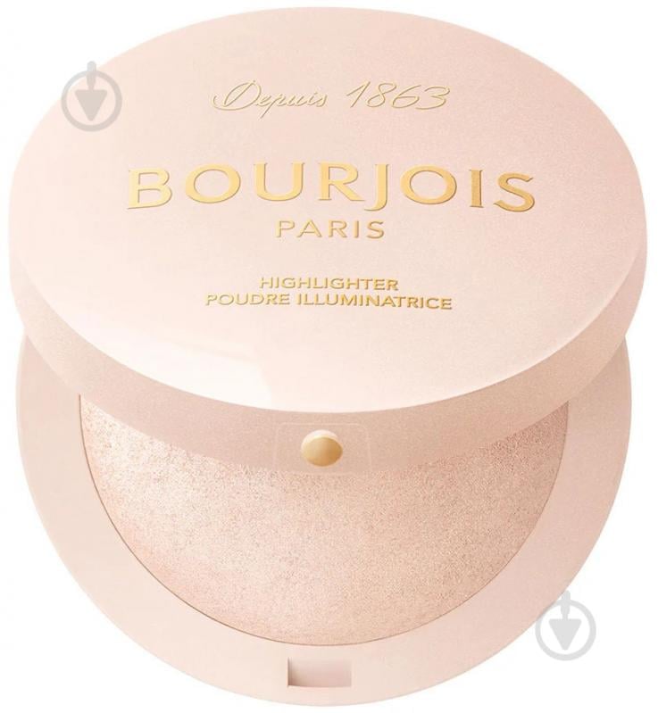 Хайлайтер BOURJOIS Maxi Round Pot 03 Champagne 7 г - фото 1