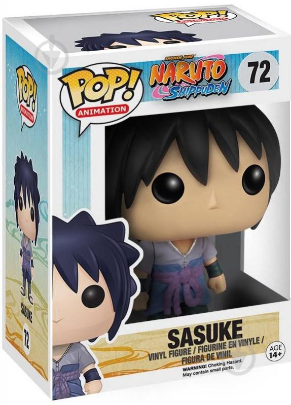 Фигурка Funko POP! Animation Naruto Shippuden Sasuke 6367 (FUN278) - фото 2