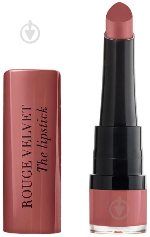 Помада губна BOURJOIS ROUGE VELVET 049 Maca’Rose 2,4 г - фото 1