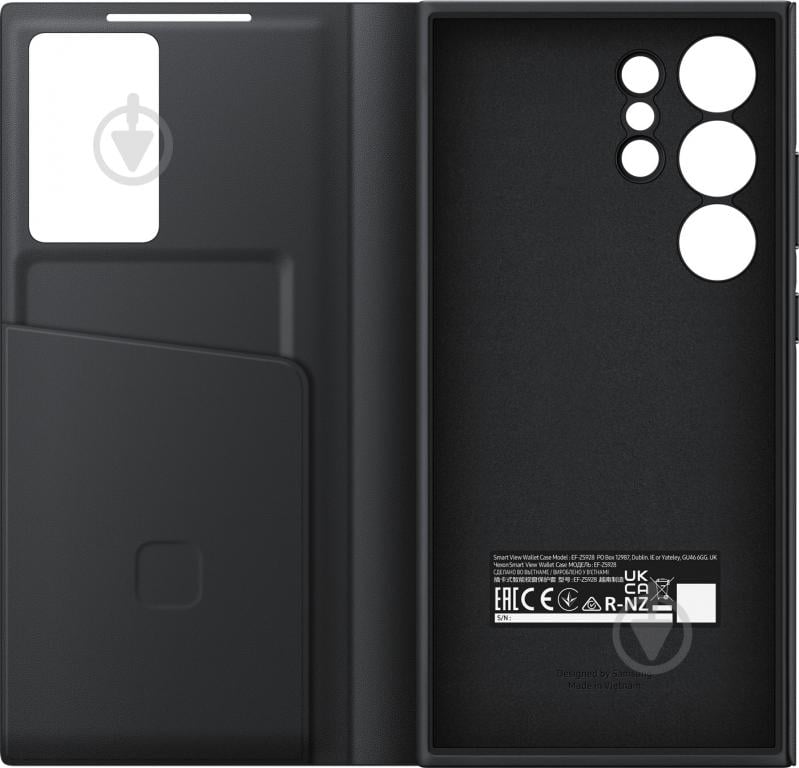 Чехол-книжка Samsung Smart View Wallet Case Black (EF-ZS928CBEGWW) для S24 Ultra - фото 5