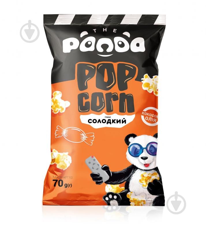 Попкорн Panda Солодкий 70 г - фото 1