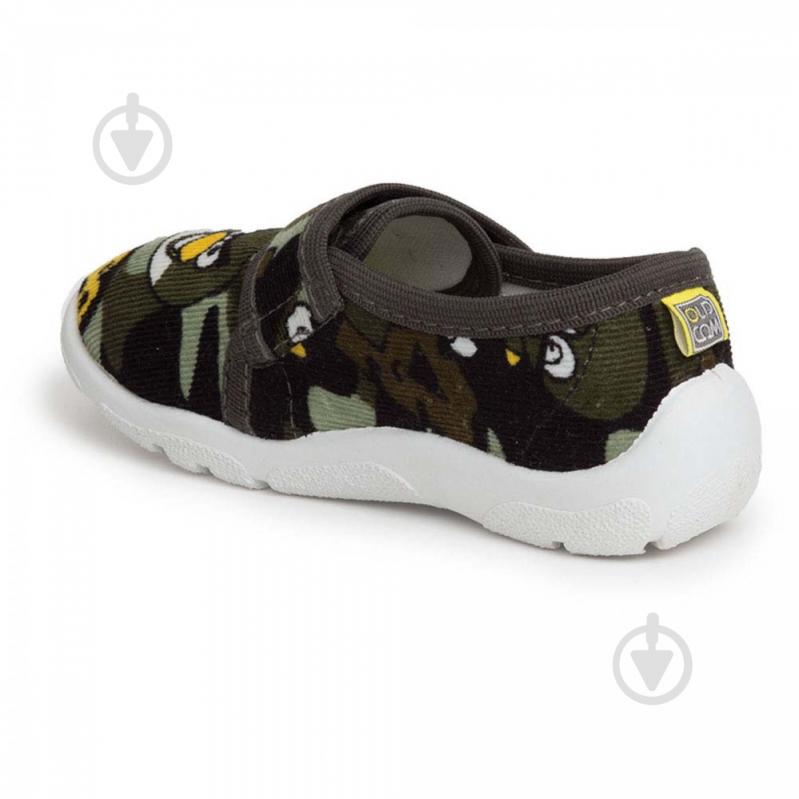 Тапки домашние для мальчика Oldcom ТipTop р.26 зеленый - фото 3