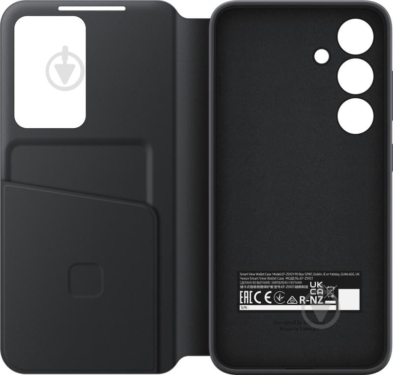 Чохол-книжка Samsung Smart View Wallet Case Black (EF-ZS921CBEGWW) для S24 - фото 5