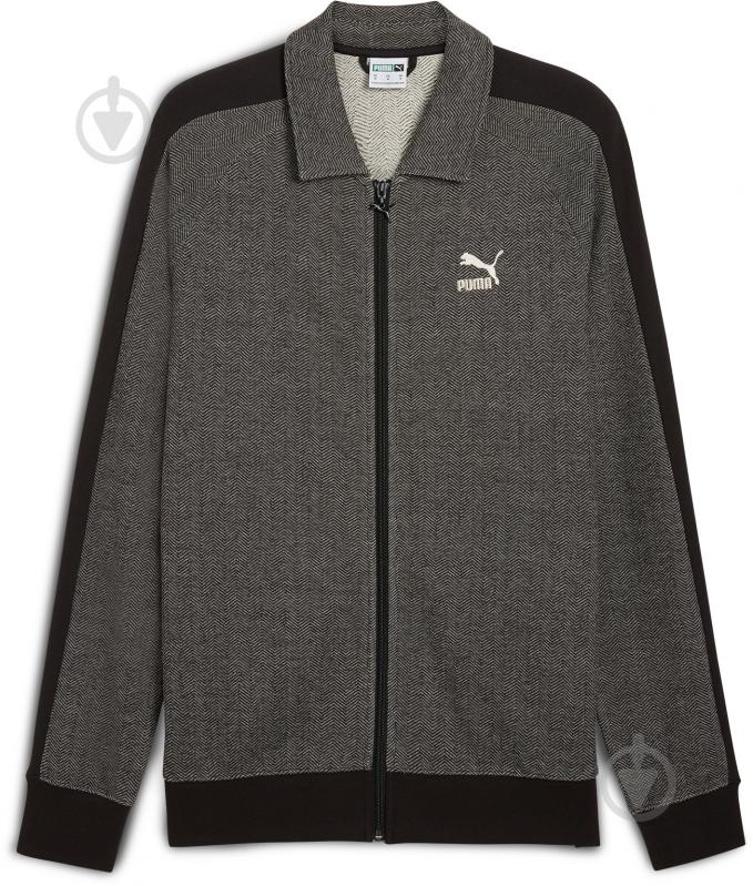 Джемпер Puma T7 TRACK JACKET 62639701 р.XL серый - фото 1