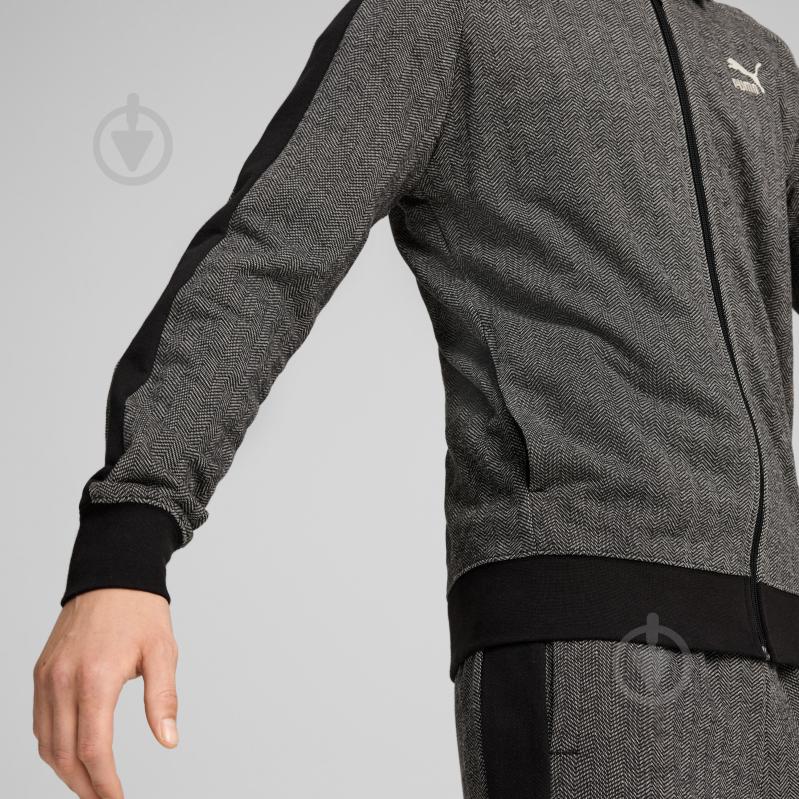 Джемпер Puma T7 TRACK JACKET 62639701 р.XL серый - фото 4