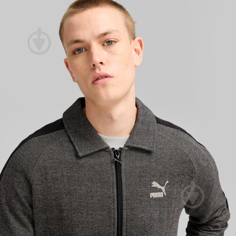 Джемпер Puma T7 TRACK JACKET 62639701 р.XL серый - фото 7