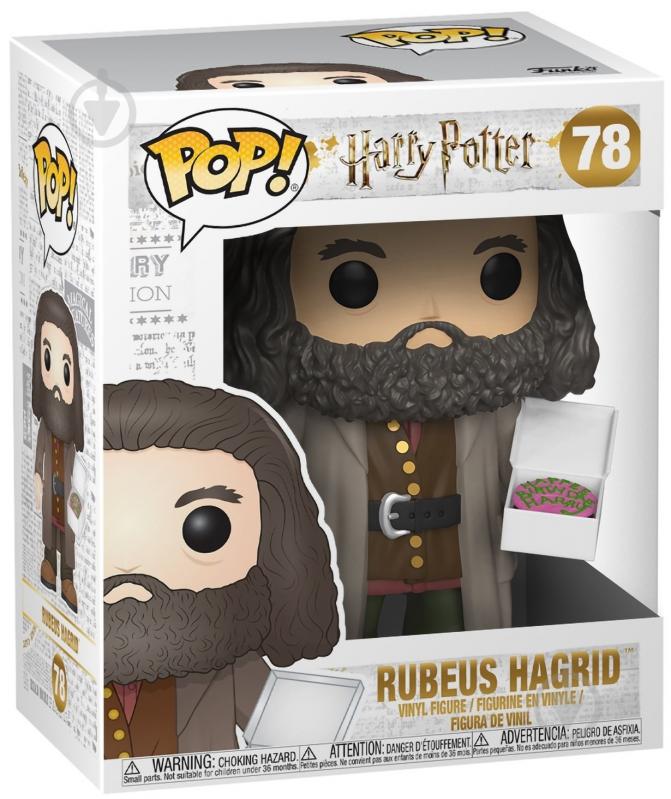 Фигурка Funko POP! Harry Potter S5 Rubeus Hagrid w/Cake 35508 (FUN1786) - фото 2