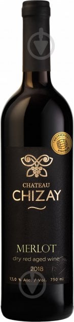 Вино Chateau Chizay Merlot 2018 року 750 мл - фото 1