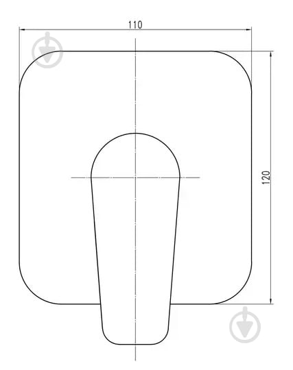 Змішувач для душу TOPAZ вбудований CAPRI TCA-15705-H43 - фото 6 Змішувач для душу TOPAZ вбудований CAPRI TCA-15705-H43 - фото 6