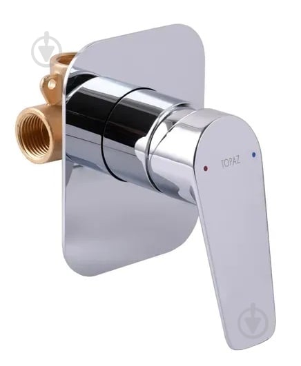 Змішувач для душу TOPAZ вбудований CAPRI TCA-15705-H43 - фото 2 Змішувач для душу TOPAZ вбудований CAPRI TCA-15705-H43 - фото 2